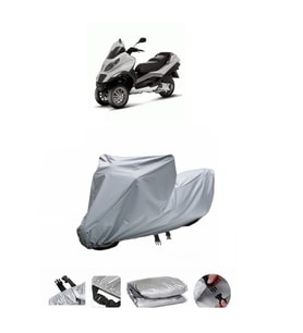 Piaggio MP3 250  Gri Motosiklet Brandası ARKA ÇANTA UYUMLU DEĞİLDİR