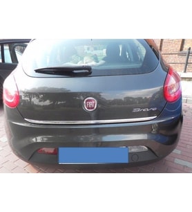 Fiat Bravo Formlu Krom Bagaj Alt Çıtası 2008+ Üzeri Paslanmaz Çel
