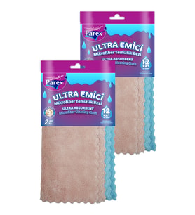Ultra Emici 2’li Mikrofiber Bez İkili Paket