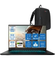 Gıgabyte Gamıng A16CWH Intel® Core™ I7-13620H Ddr5 64GB 4tb Ssd+4tb SSD 16INÇ 8GB/RTX5060 IPS Wuxga (1920X1200) 165Hz, 300NITS Freedos Gaming Laptop WA16CWHF32+ZETTAÇANTA