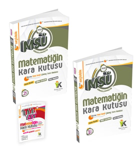 MSÜ Matematiğin Kara Kutusu Konu Özetli Dijital Çözümlü Soru Bankası Altın Paket