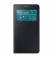 Galaxy Grand 2 G7100 ile Uyumlu S View Cover Kılıf -Siyah EF-CG710BBEGWW