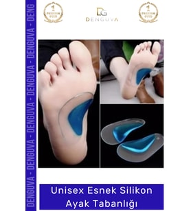#AyakTabanlığı Ortopedik Düz Taban Destekleyici İçe Basma Önleyici Anatomik Kavis Silikon Ayak Taban