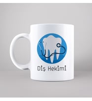 Diş Hekimi Tasarımlı Kupa