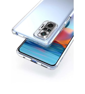 Pilelistore   Xiaomi Redmi Note 10 5G Kılıf Lüx Şeffaf Silikon