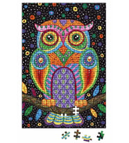 Baykuş Renkli Puzzle 240 Parça Yapboz