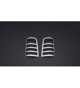 Citroen Berlingo Uyumlu Stop Çerçevesi 2 Parça 1996-2008 Paslanmaz Krom