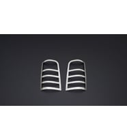 Citroen Berlingo Uyumlu Stop Çerçevesi 2 Parça 1996-2008 Paslanmaz Krom