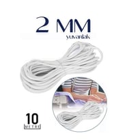 Turk Bel Paça Giysi Lastiği 2 mm 10 Mt