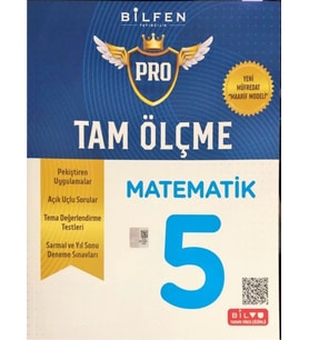 Bilfen 5. Sınıf Tam Ölçme Matematik Yeni