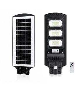 300W - 6500K SOLAR - GÜNEŞ ENERJİLİ SOKAK LAMBASI - ARMATÜR SENSÖRLÜ BAHÇE-BALKON-SOKAK ARS-348966 (5343)