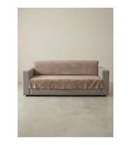 Sofline Kaymaz Tabanlı Tay Tüyü Çekyat, Koltuk, Kanepe Örtüsü(PEMBE RENK)(175X210CM)