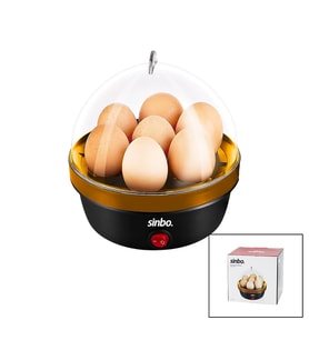 ELEKTRİKLİ YUMURTA PİŞİRME MAKİNESİ 7 YUMURTA=NORMAL - RAFADAN - KATI 350W SEB-5806 (5668)