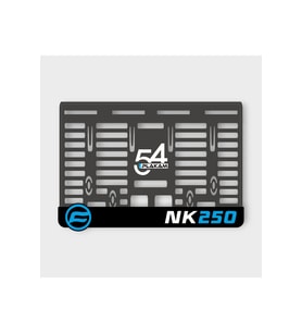 NK250 Uyumlu 3D KABARTMALI PLEKSİ MOTOR PLAKALIĞI