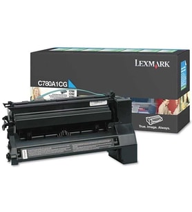 Tonersepeti Lexmark C782-C780A1CG Mavi Orjinal Toner