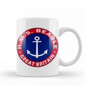 Hms Beagle Kupa Bardak Porselen