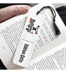 İsme Özel Halterci Kitap Ayracı
