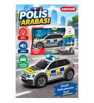 203714013038 Sesli ve Işıklı Uluslararası Polis Arabası -Dickie