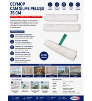 Ceymop Cam Silme Peluşu 35 cm