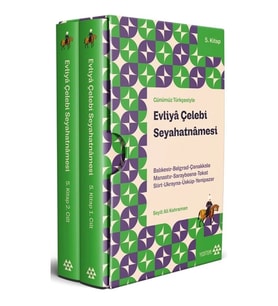Evliya Çelebi Seyahatnamesi (5 Kitap 2 Cilt) (Kutulu)