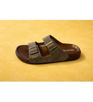 TrendyShose  07098  Jumbo Rahat Hafif Confor  Erkek Garantili Terlik (KAHVE)
