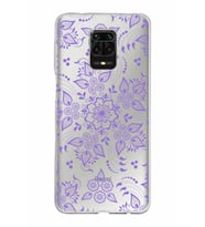 Xiaomi Redmi Note 9 Pro Uyumlu Kapak Nostalji Desen Tasarımlı Şeffaf Silikon Kılıf