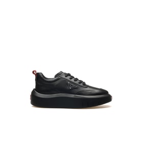 Yaşar Kaşlı Yaşar Kaşlı Erkek Hakiki Deri Sneaker Günlük Ayakkabı (40-44) 24y Ykö-19551 M Siyah