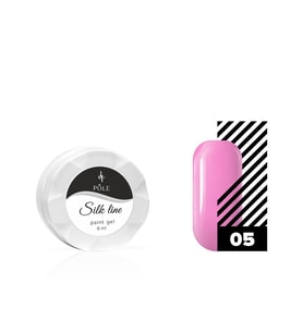 Jel boya & Nail art/dizayn Silk line 05 pembe 6 ml. Örümcek ağı