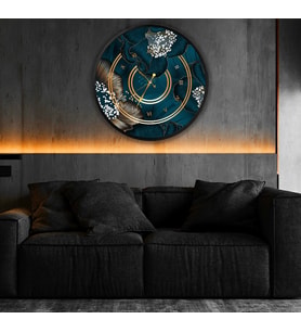 Kanvas (Ahşap) Duvar Saati - 70 cm