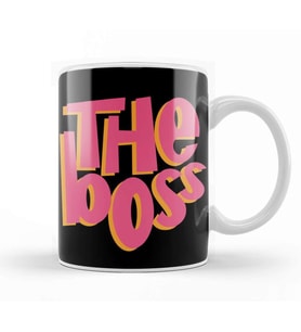 The Boss 01 Kupa Bardak Porselen