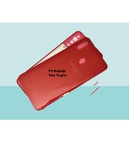 Samsung Galaxy A20S Uyumlu FULL KASA Arka Kapak Batarya Kapağı - KIRMIZI