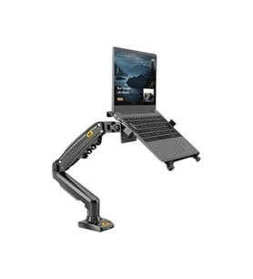 Ayarlanabilir Laptop Standı, 10-17" Uyumlu, Amortisörlü, Ergonomik Tasarım