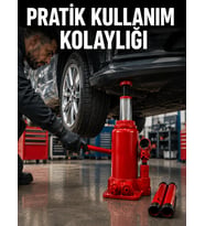 Sağlam Taban Yapılı Güvenilir Hidrolik Şişe Kriko
