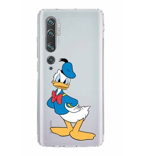 Xiaomi  Mi Note 10  Kamera Korumalı Kapak Donald Duck Tasarımlı Şeffaf  Kılıf