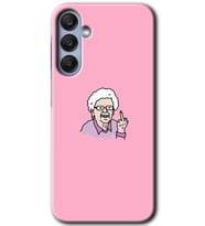 Galaxy A25 Kılıf HD Desen Baskılı Kılıf - Bad Grandmother