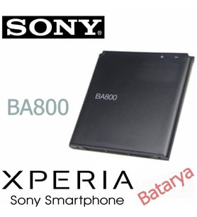 Sony Ericsson BA800 Batarya Sony Ericsson Xperia LT26i Xperia S SP50KERA10 Uyumlu Yedek Batarya