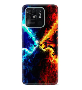 Xiaomi Poco X3 Pro M4 Pro X4 Pro C40 10C Kılıf Desenli Silikon Red Blue Leon 1714