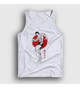 Presmono Unisex Beyaz Fighter Anime Hanma Baki Atlet 317383tt