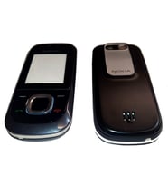 Nokia 2680s Full Kasa Kapak Tuş Takımı Nokia 2680s Uyumlu Siyah Renk Orta Kasa Ön Kapak Arka Kapak