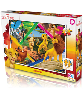 NessiWorld Lion King Puzzle 200 Parça