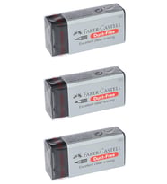 Faber Castell Dust Free Silgi Siyah 3 Adet 187171