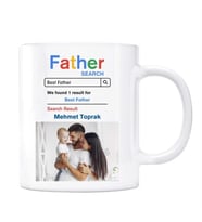 Fotoğraflı Father Google Arama Motoru Baba Kupa