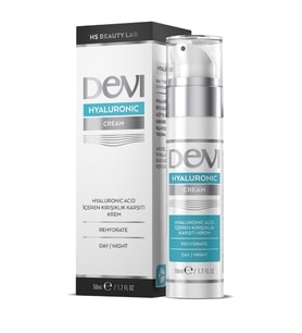 Devi Hyaluronic Acid Cream 50ml Bariyer Güçlendirici Ve Kırışıklık Karşıtı Yoğun Nemlendirici Krem