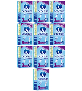 Bebehum 3 Numara Devam Sütü 9-12 Ay 400 gr x 10 Adet