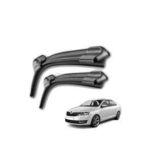 SKODA RAPID ÖN CAM SİLECEK SÜPÜRGESİ TAKIMI 2012 - 2019 SKODA RAPİD ÖN SİLECEK SAĞ SOL TAKIM