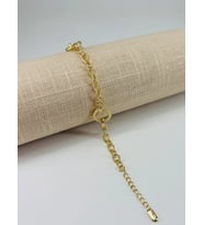 Renk Pirinç Cm Bileklik 17+4 Cm - Kbl0472
