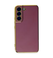 Samsung Galaxy S22 Plus Kılıf Volet Silikon - Kırmızı