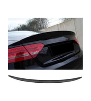 audi a5 sedan 2008.2016 plastik parlak siyah boyalı s5 spoiler
