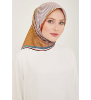 Belli % 100 Twill İpek Eşarp 4012D 03
