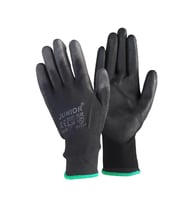 Mey İthalat® Junior Jn1017 Siyah Pu Eldiven 8 No